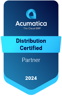 Acumatica Distribution Certified Badge