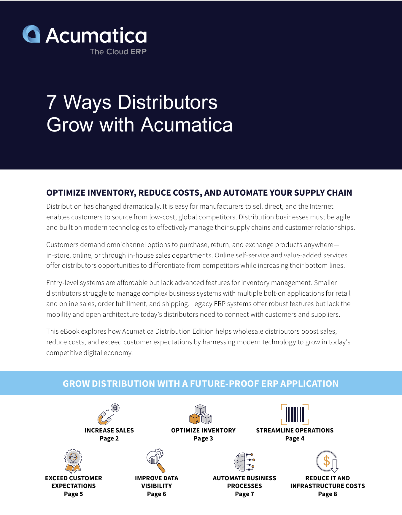 7 Ways Distributors Grow with Acumatica